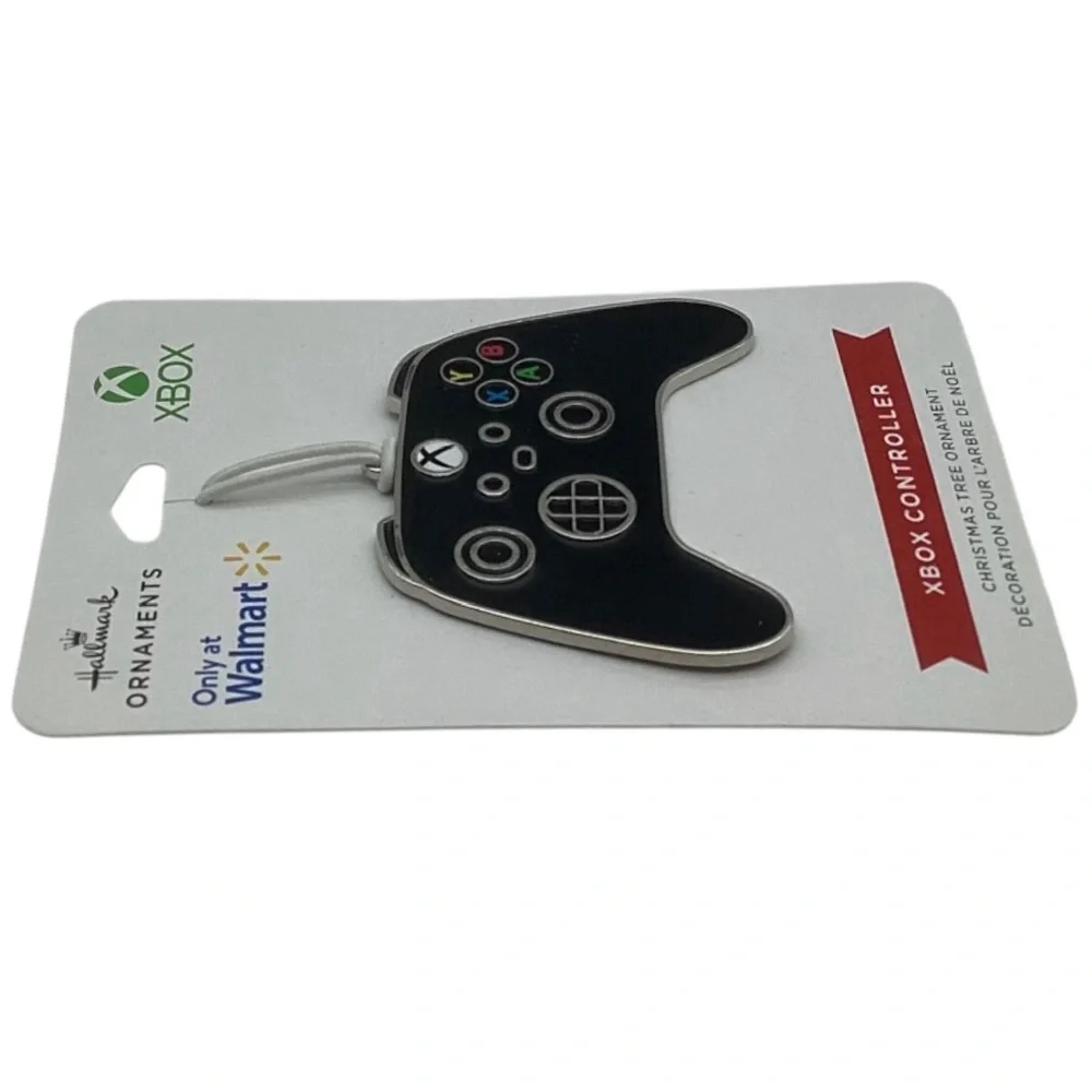Hallmark “XBOX Black Video Game Controller” Metal Christmas Ornament (NWT)